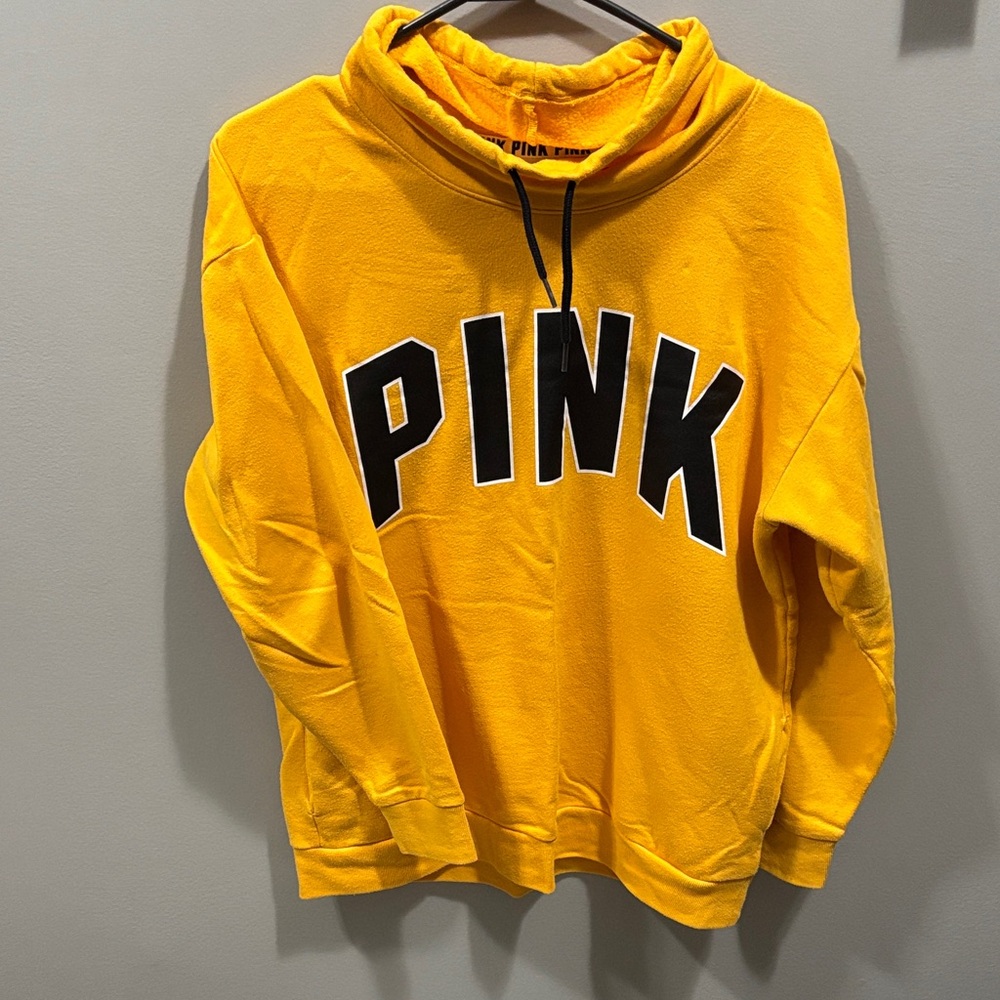Victoria's Secret Pink Yellow Hoodie